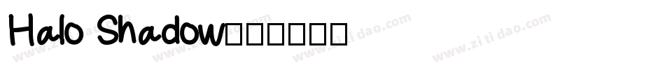 Halo Shadow字体转换